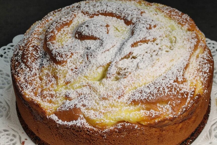 Torta di mele e crema pasticcera: la mia ricetta - Pane e Mortadella