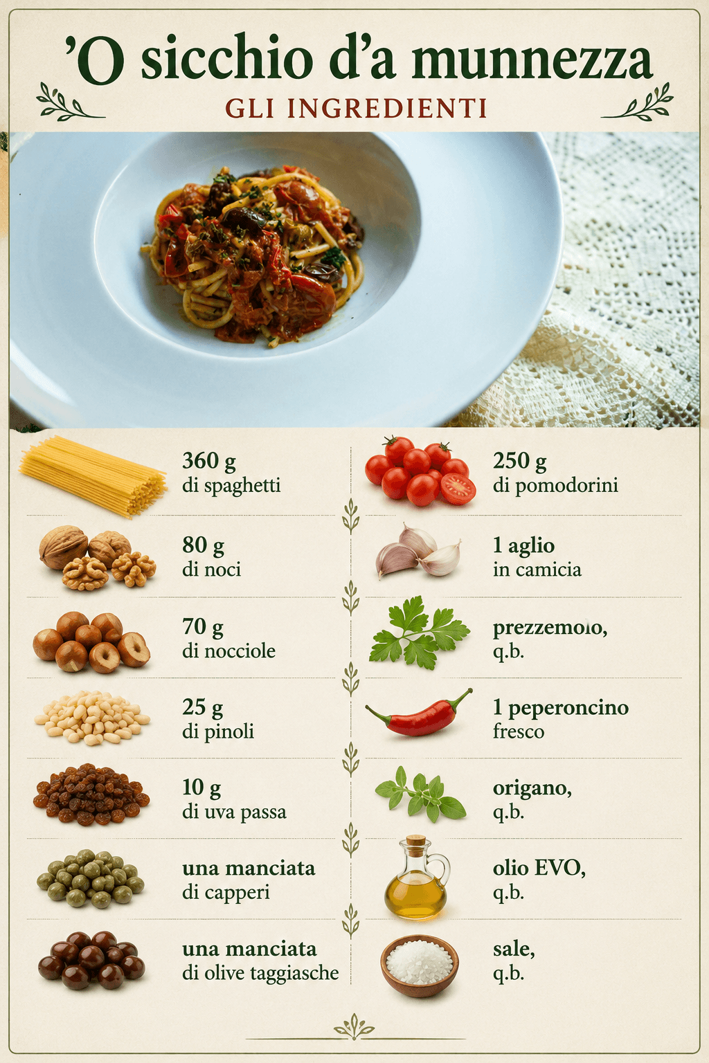 ‘O Sicchio D’a Munnezza: la mia ricetta