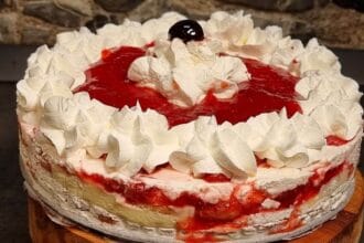 Tiramisù alle fragole e cioccolato bianco a modo mio