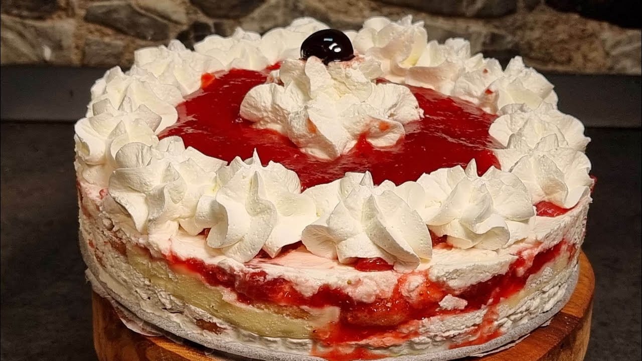 Tiramisù alle fragole e cioccolato bianco a modo mio