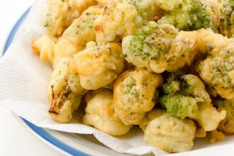 Frittelle di broccoli: perfette come aperitivo
