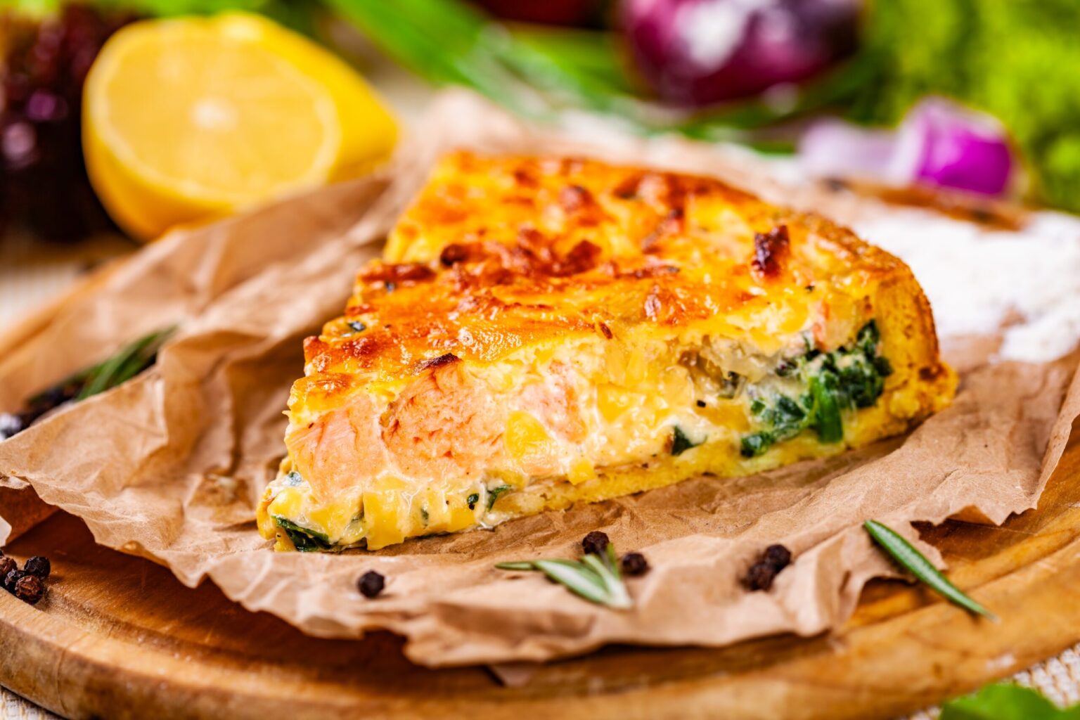 Quiche salmone e spinaci: una meraviglia a Natale