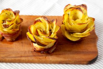 Rose pancetta e patate: bellissime e deliziose!