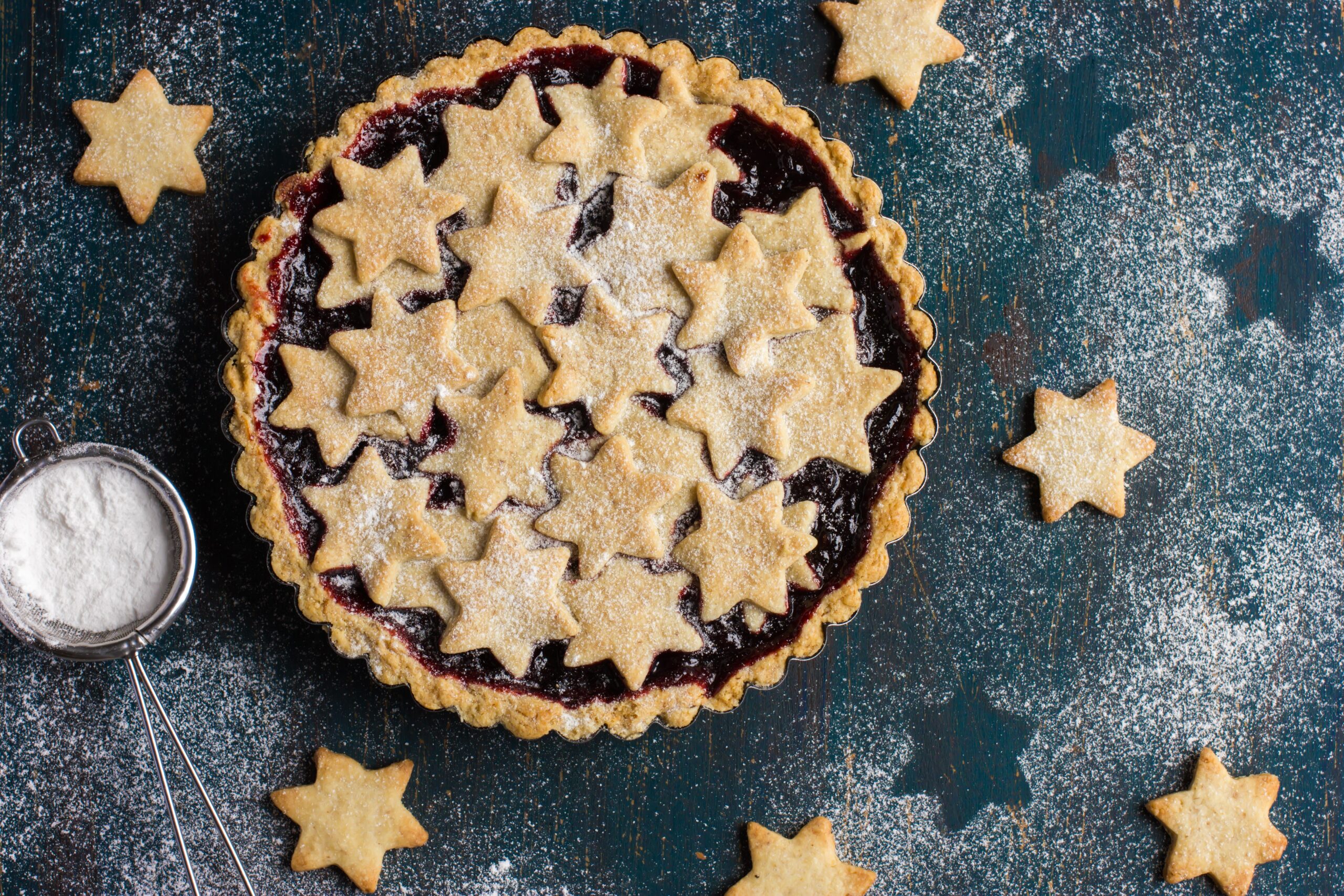 Linzer torte: la crostata di stelle per accogliere l’anno nuovo