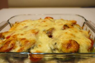 Verdure al forno in una crosta di uova e formaggio: spaziali!