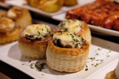 Vol-au-vent ai funghi: perfetti per Natale