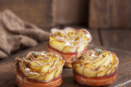 Roselline di patate e pancetta: bellissime e deliziose!