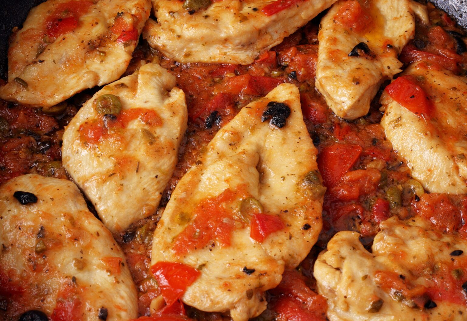 Petto di pollo alla siciliana: succoso e saporito