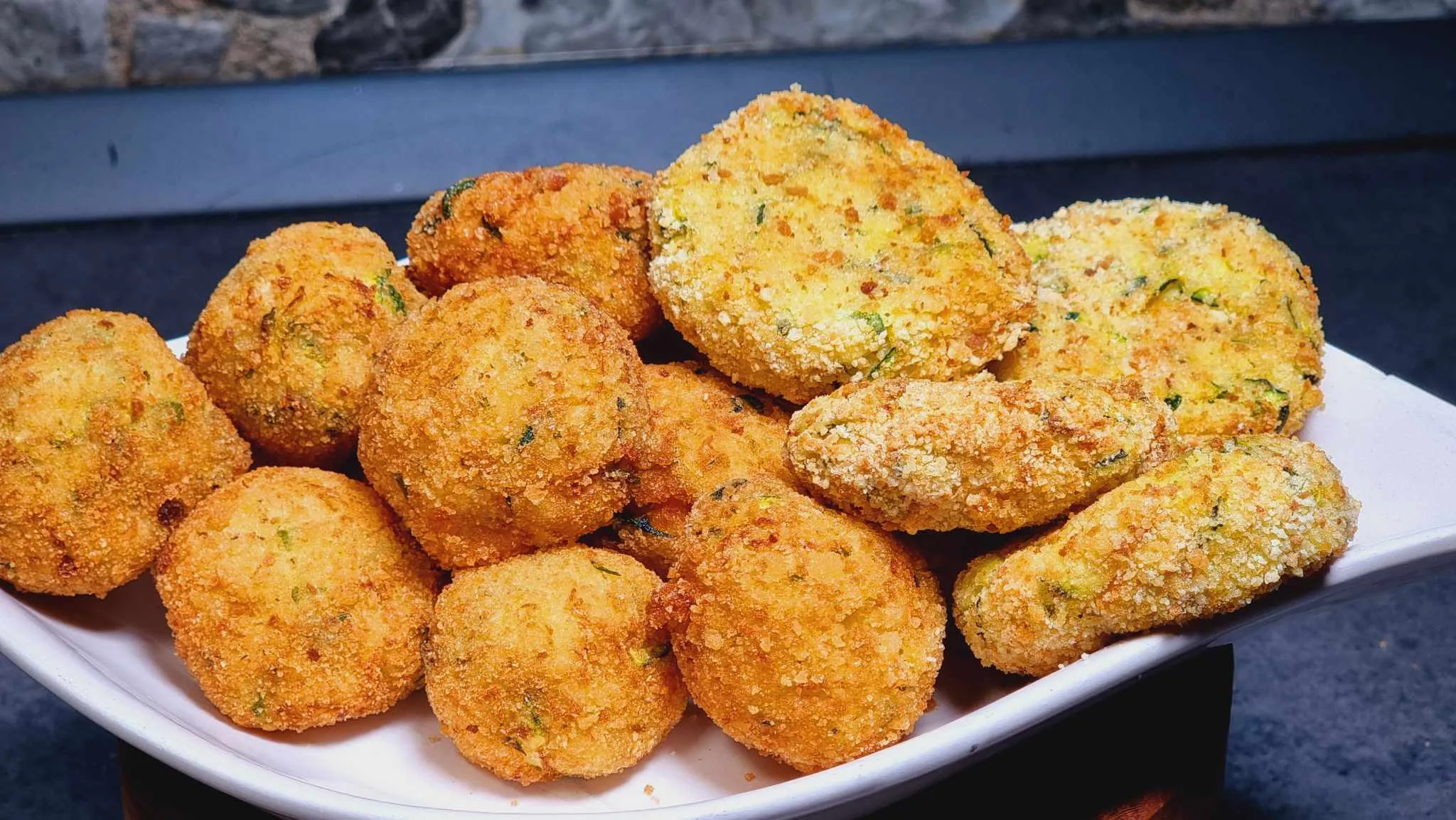 Polpette di verdure: fritte o la forno questo è l'impasto è perfetto!
