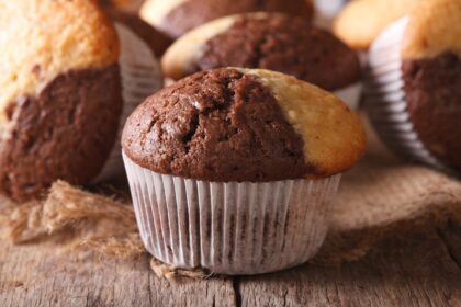 Muffin bicolore: morbidi e golosi, un’alternativa ai soliti dolcetti