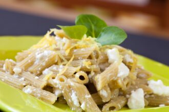 Pasta ricotta e limone: un primo super veloce, super facile, super buono