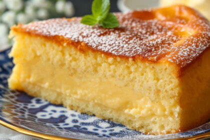 Torta al limone ripiena di crema, la farcisci prima di metterla in forno