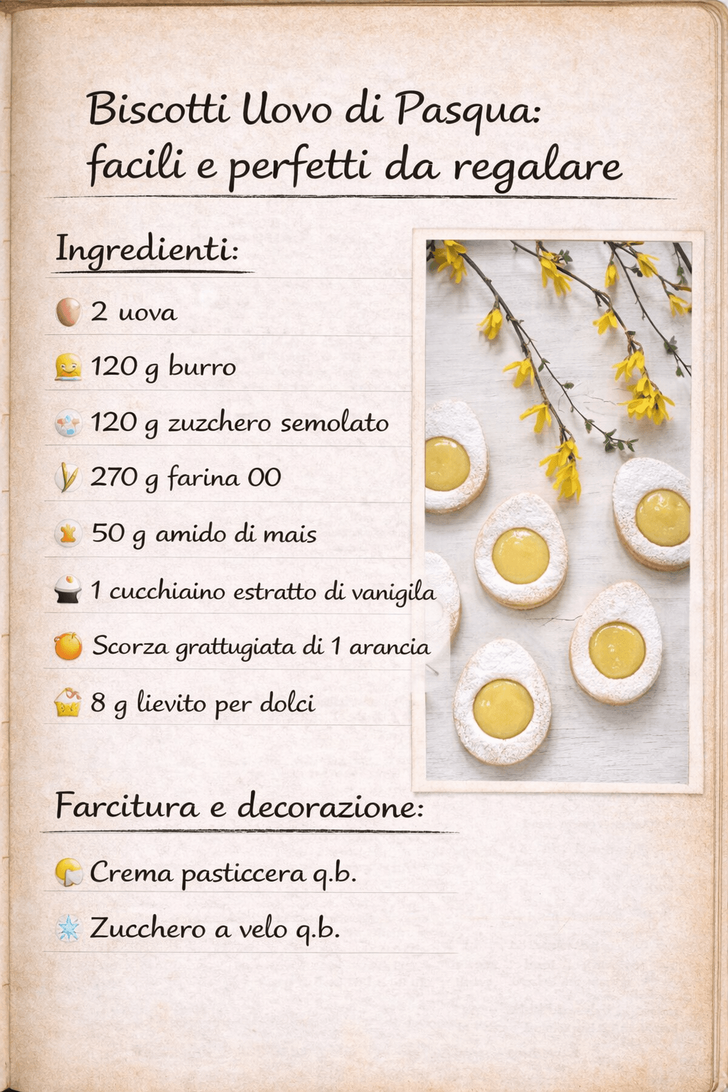 Biscotti uovo di Pasqua: li preparo facilmente e sono bellissimi anche da regalare!
