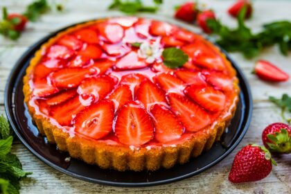 Crostata ricotta e fragole: delizia di primavera