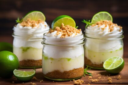 Mojito mini cheesecake: tortine freschissime da servire nel bicchiere