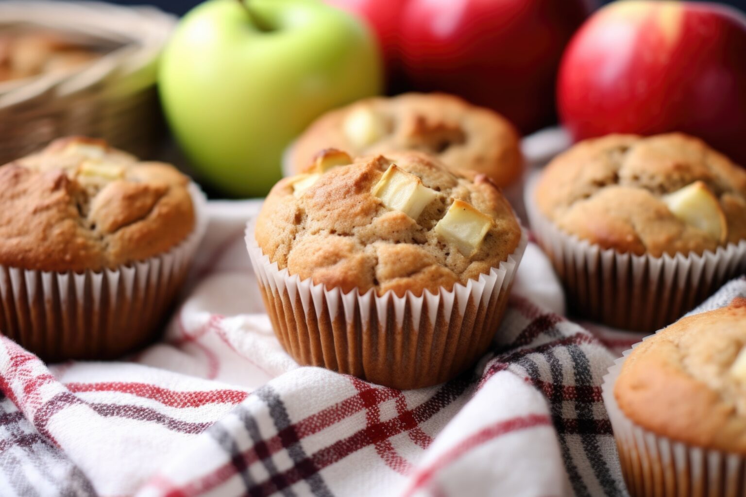 Muffin integrali mele e avena: deliziosi e salutari