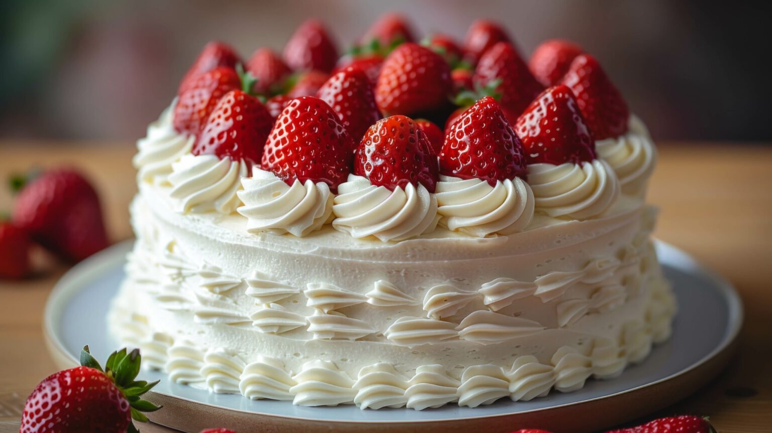 Torta panna e fragole: perfetta per le grandi occasioni