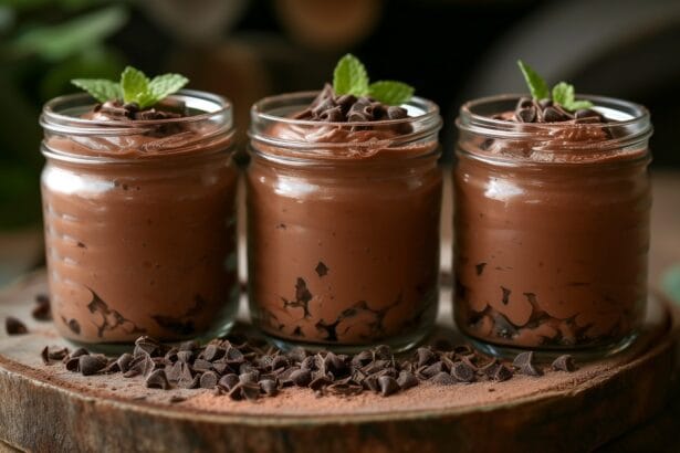 Mousse e crema al cioccolato light: solo 2 ingredienti, senza panna né uova