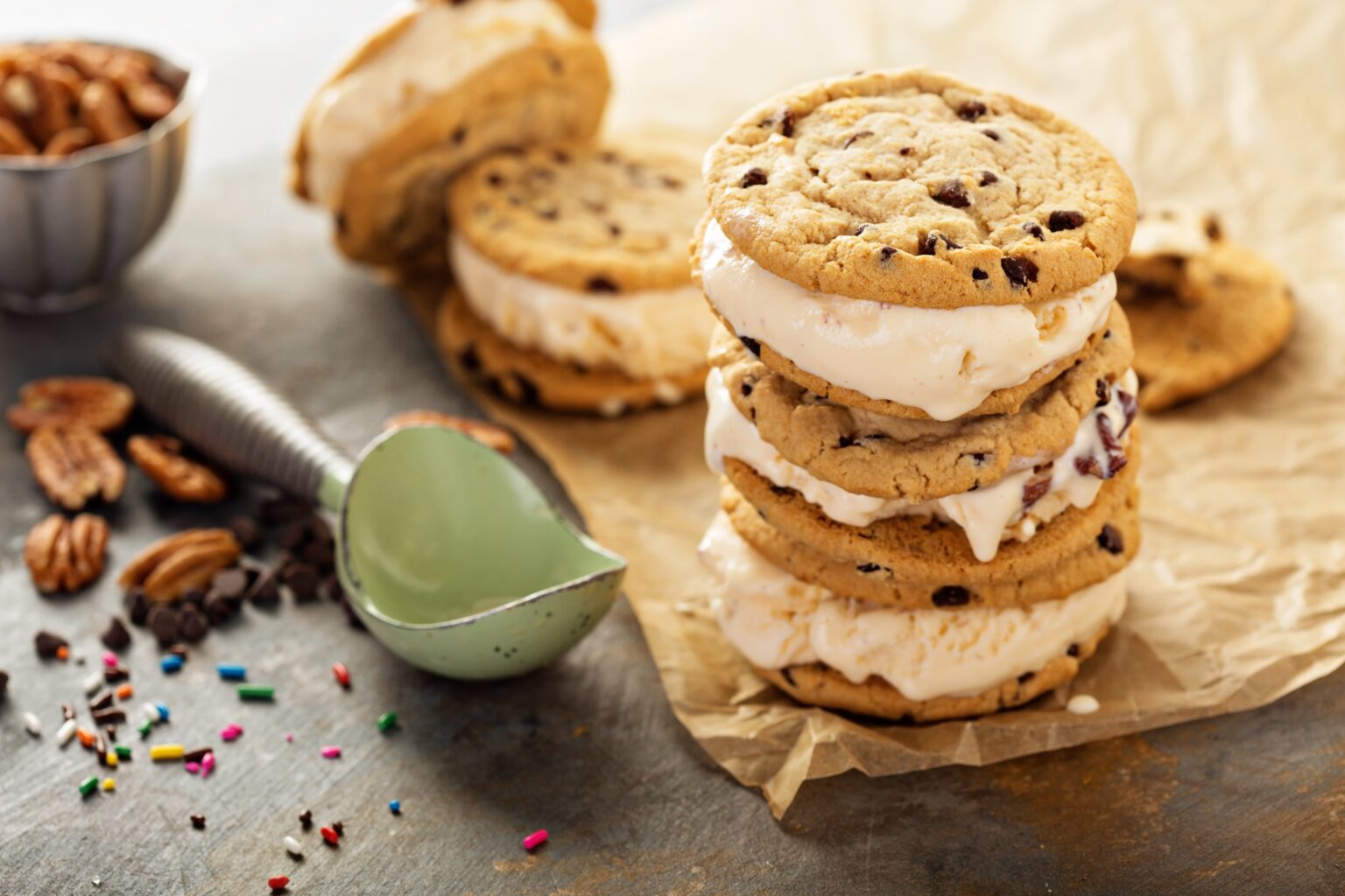 Cookies gelato