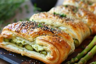 Strudel Asparagi e Brie: il rustico del momento