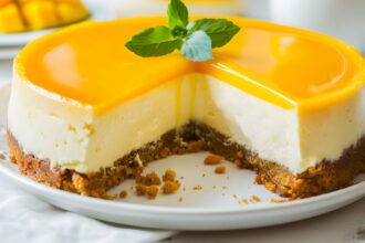 Cheesecake al mango: una passione esotica