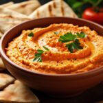 Hummus di pomodorini: la cremina perfetta per i nostri aperitivi