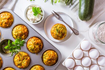 Muffin zucchine e carote: leggerissimi, solo 175 kcal