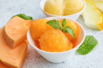 Sorbetto al melone: freschissimo e digestivo