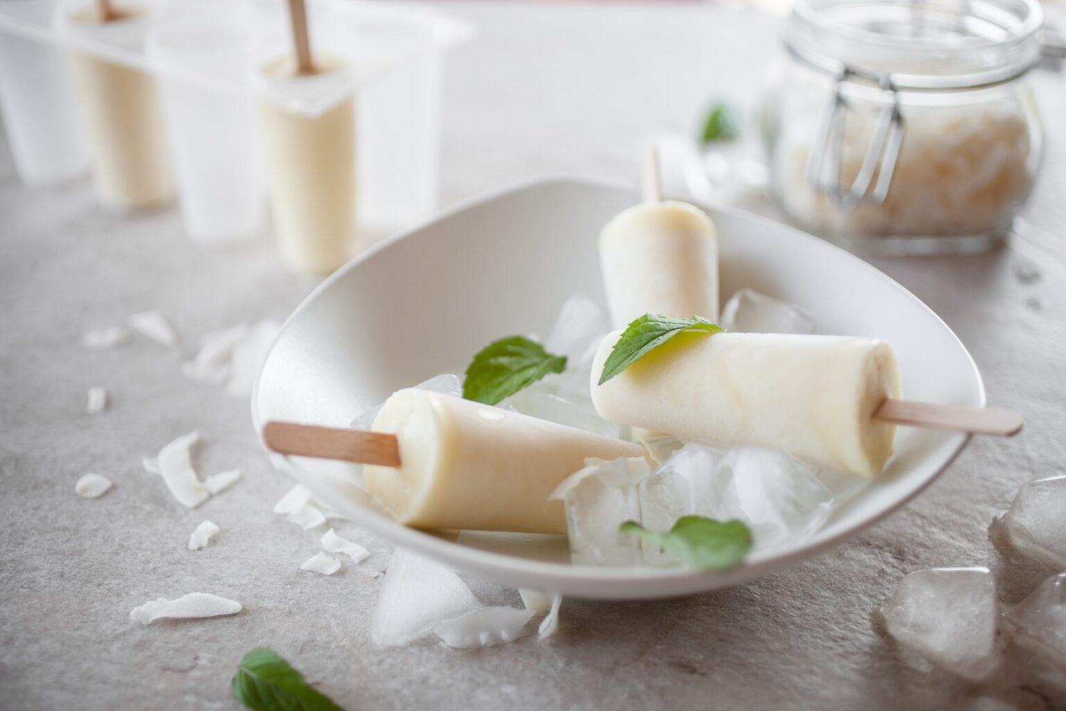 Stecco al latte fatto in casa e senza gelatiera