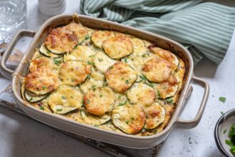 Gratin di zucchine e patate: facilissimo e delicato