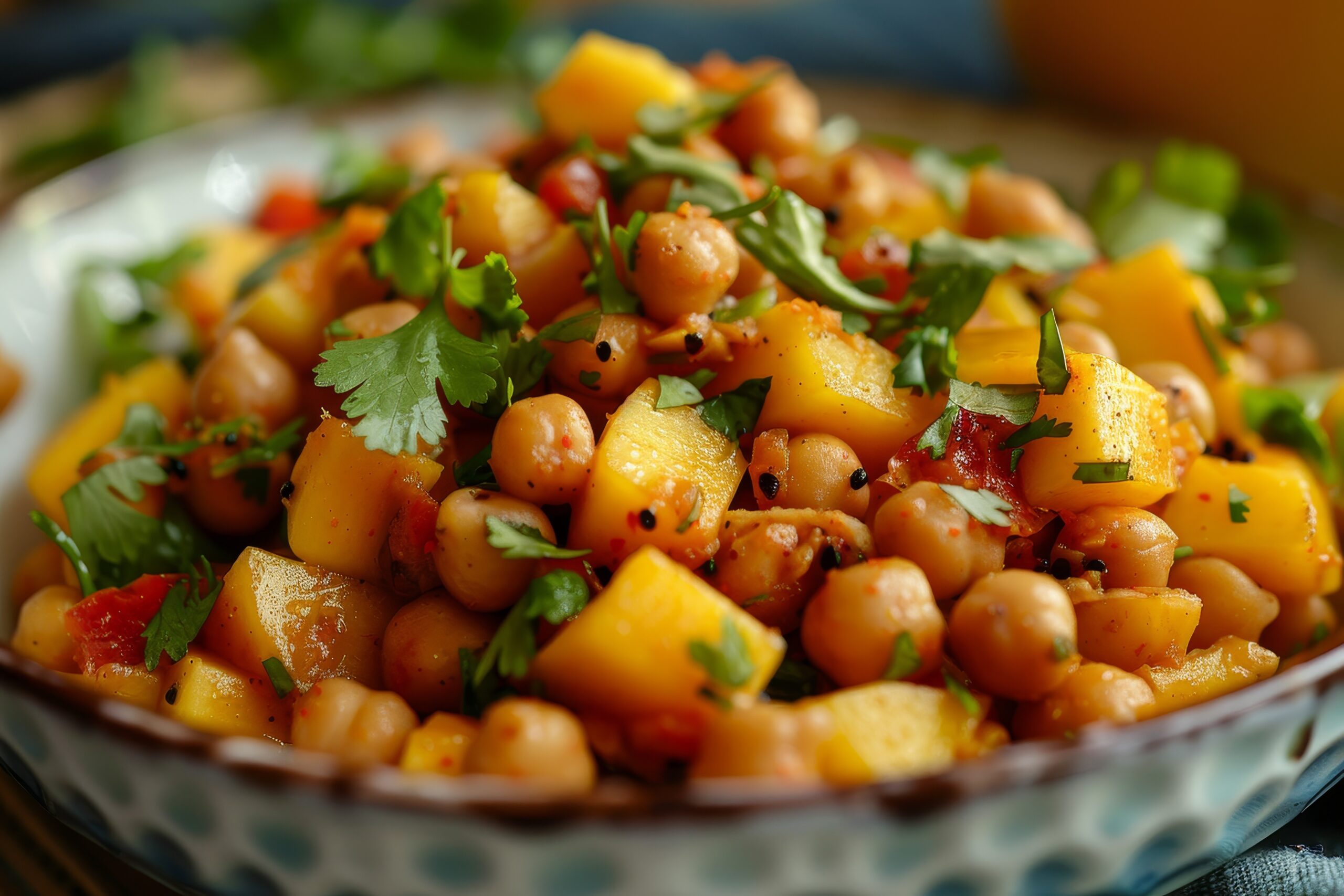 Insalata di ceci e patate: fresca leggera e nutriente