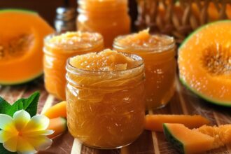 Marmellata di melone: profumatissima e senza addensanti chimici