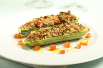 Zucchine ripiene vegane: senza carne, sì ma tanto gustose!