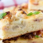 Focaccia prosciutto e formaggio: soffice come un cuscino