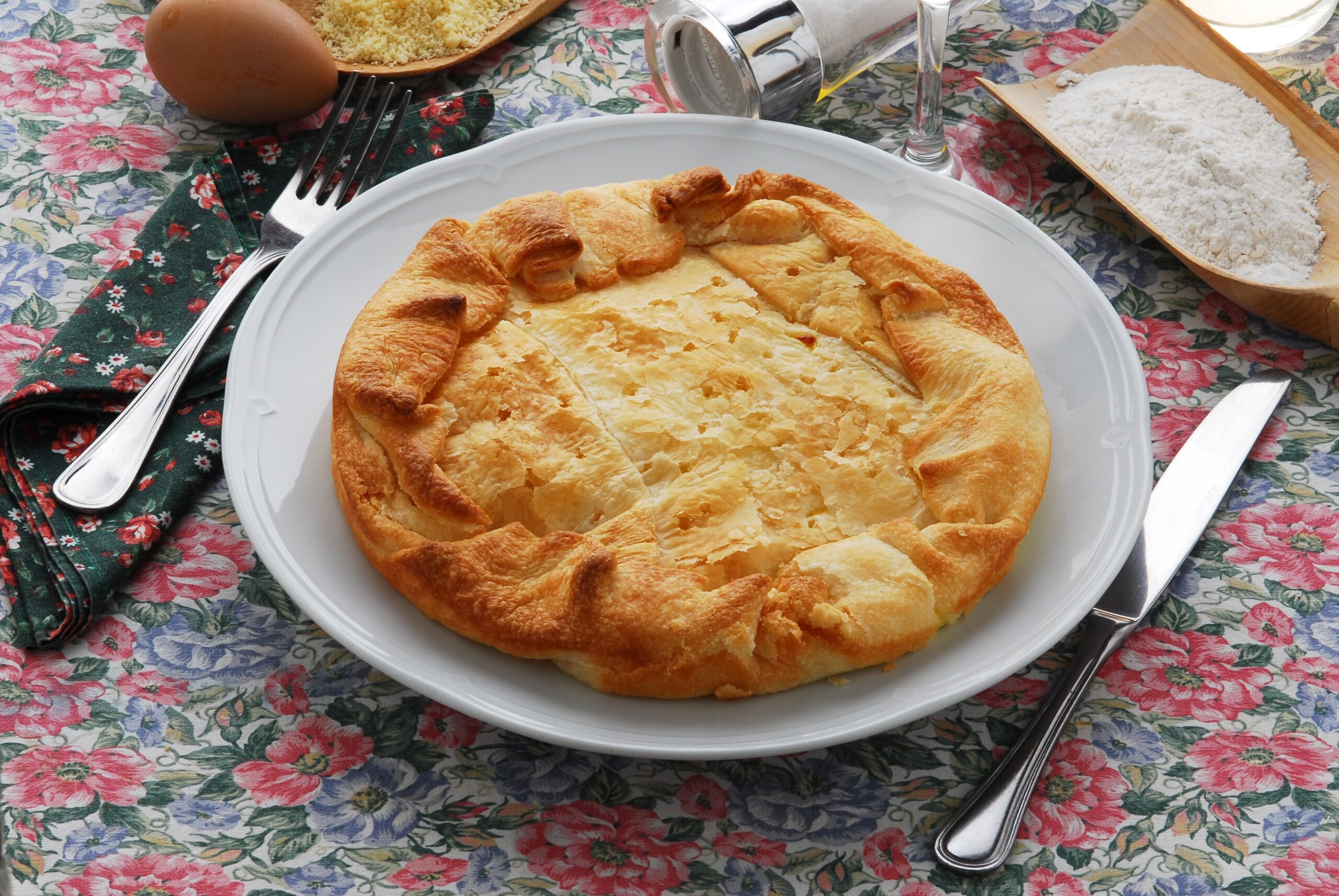 Torta alla parmigiana di melanzane