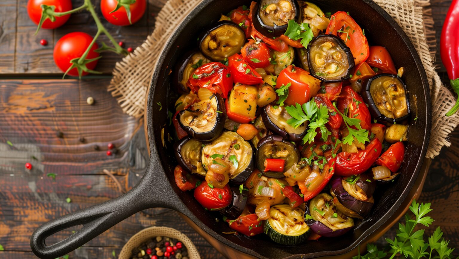 Melanzane in padella: ruspanti e saporite