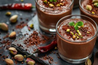 Mousse cioccolato e peperoncino: un dessert peccaminoso