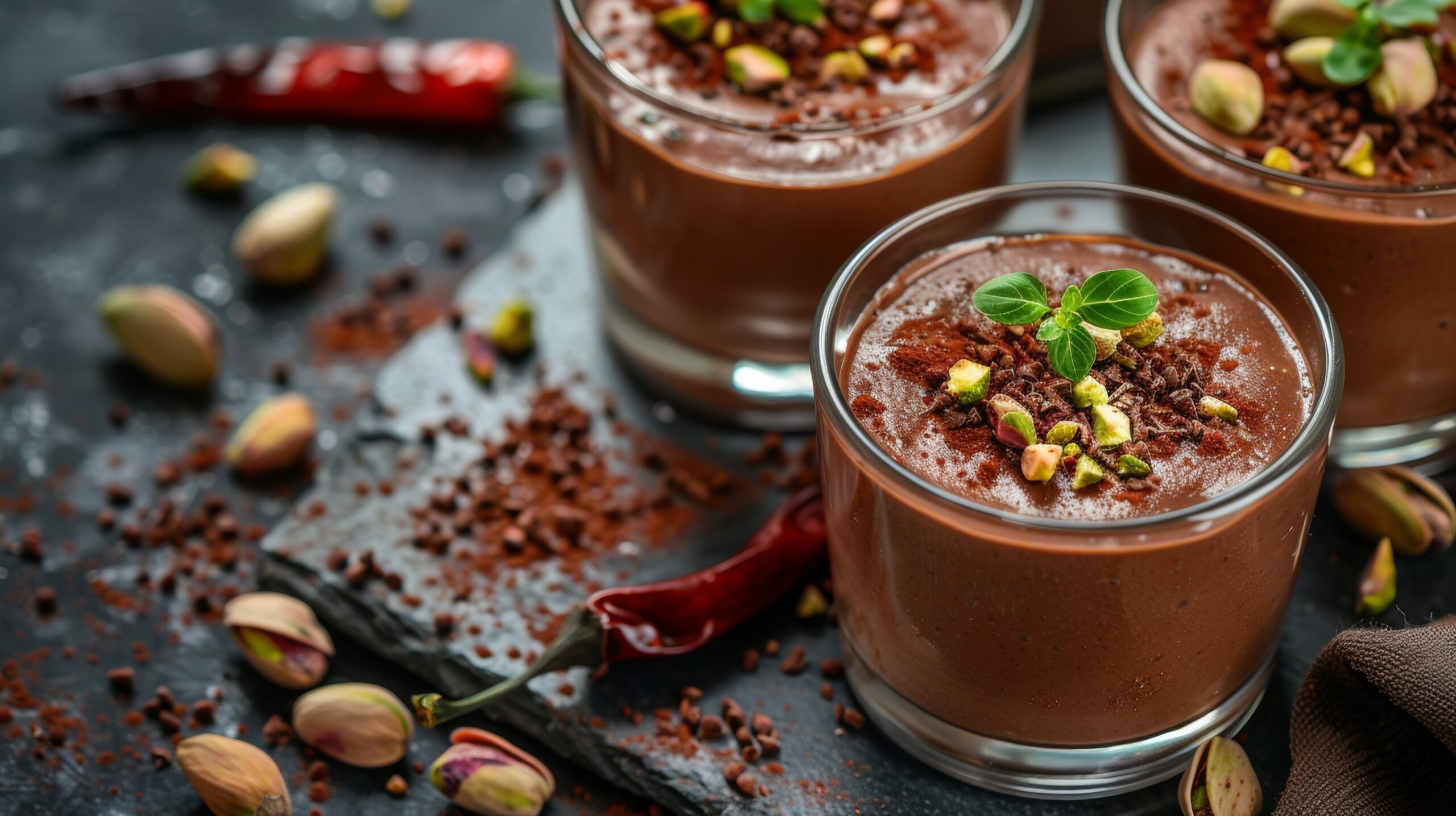 Mousse cioccolato e peperoncino: un dessert peccaminoso