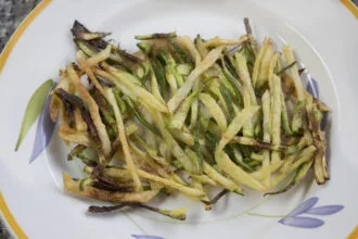 Zucchine fritte alla romana