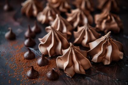 Meringhette al cacao, la variazione a tema che piace tanto ai bimbi