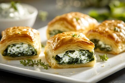 Salatini ricotta e spinaci: pronti al volo per un aperitivo al volo