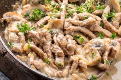 Straccetti di vitello ai funghi: preparati così sono morbidissimi