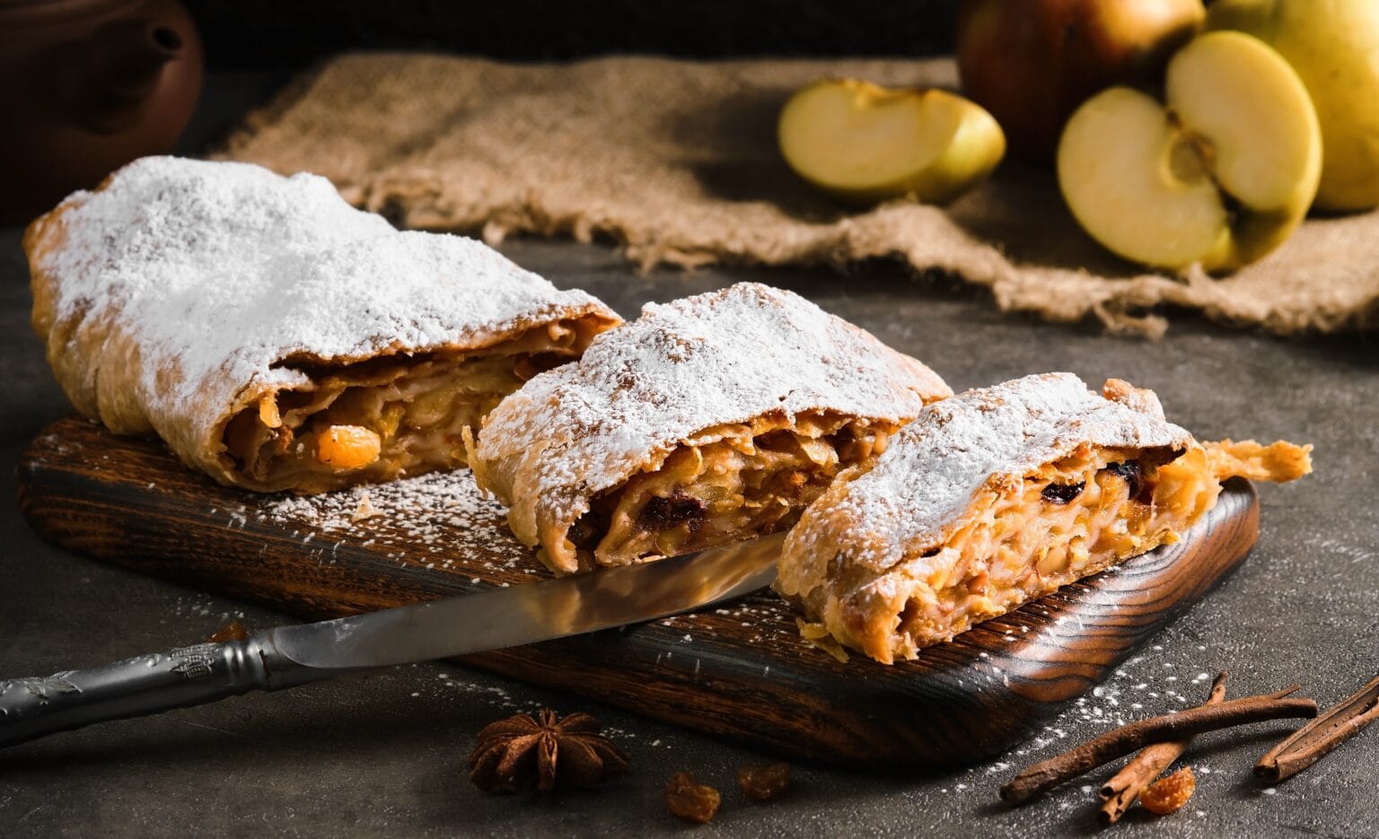 Strudel di mele con pasta matta: velocissimo, ma buono buono