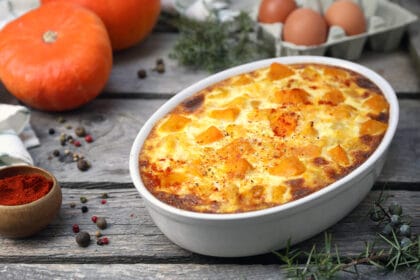 Gratin di zucca e uova: super saporito e semplicissimo