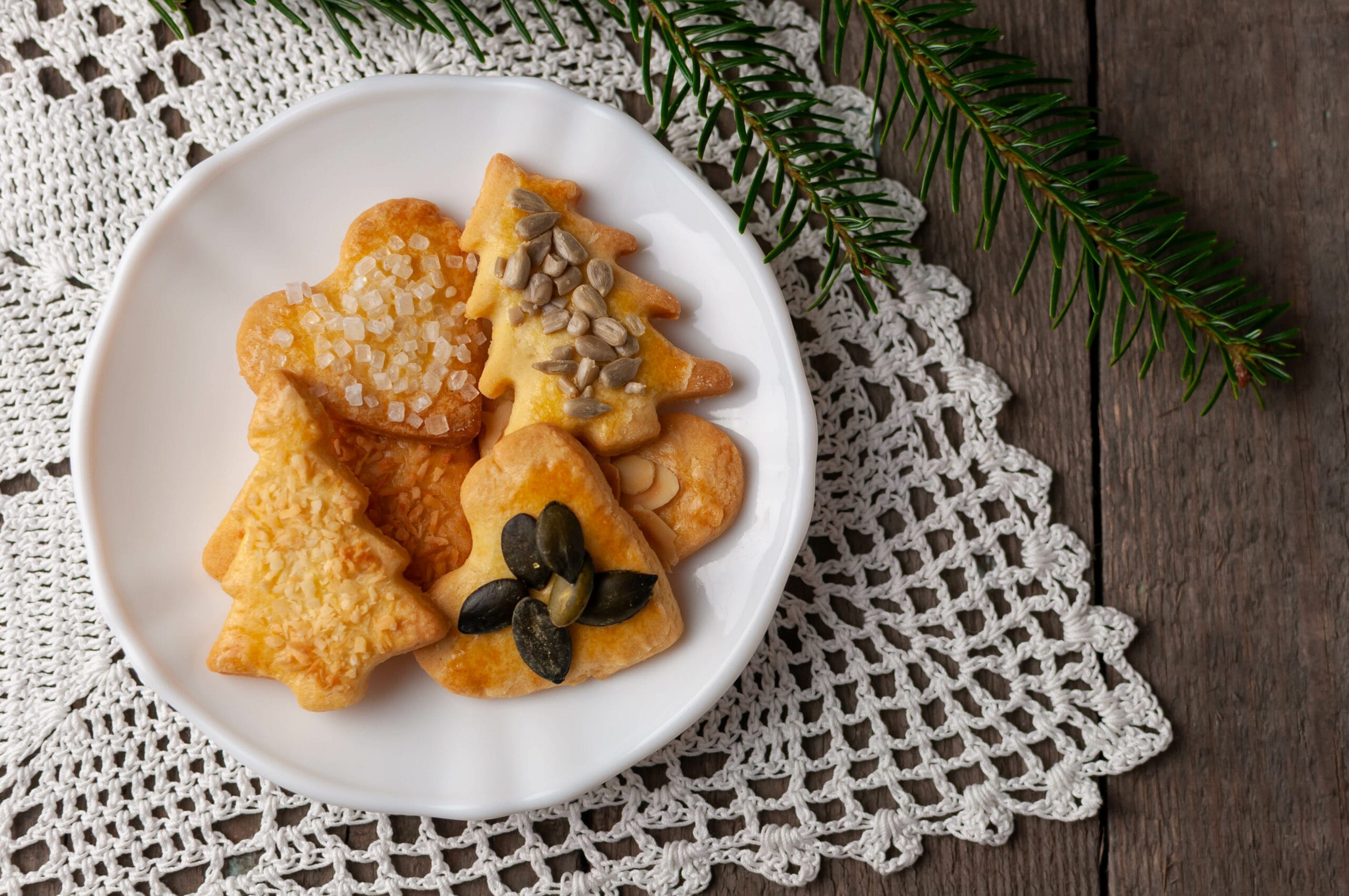 Biscotti salati di Natale