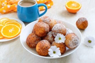 Frittelle Mascarpone e Arancia: ed è subito festa