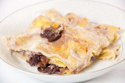 Lasagne gorgonzola e radicchio: un primo invernale, perfetto per le grandi occasioni
