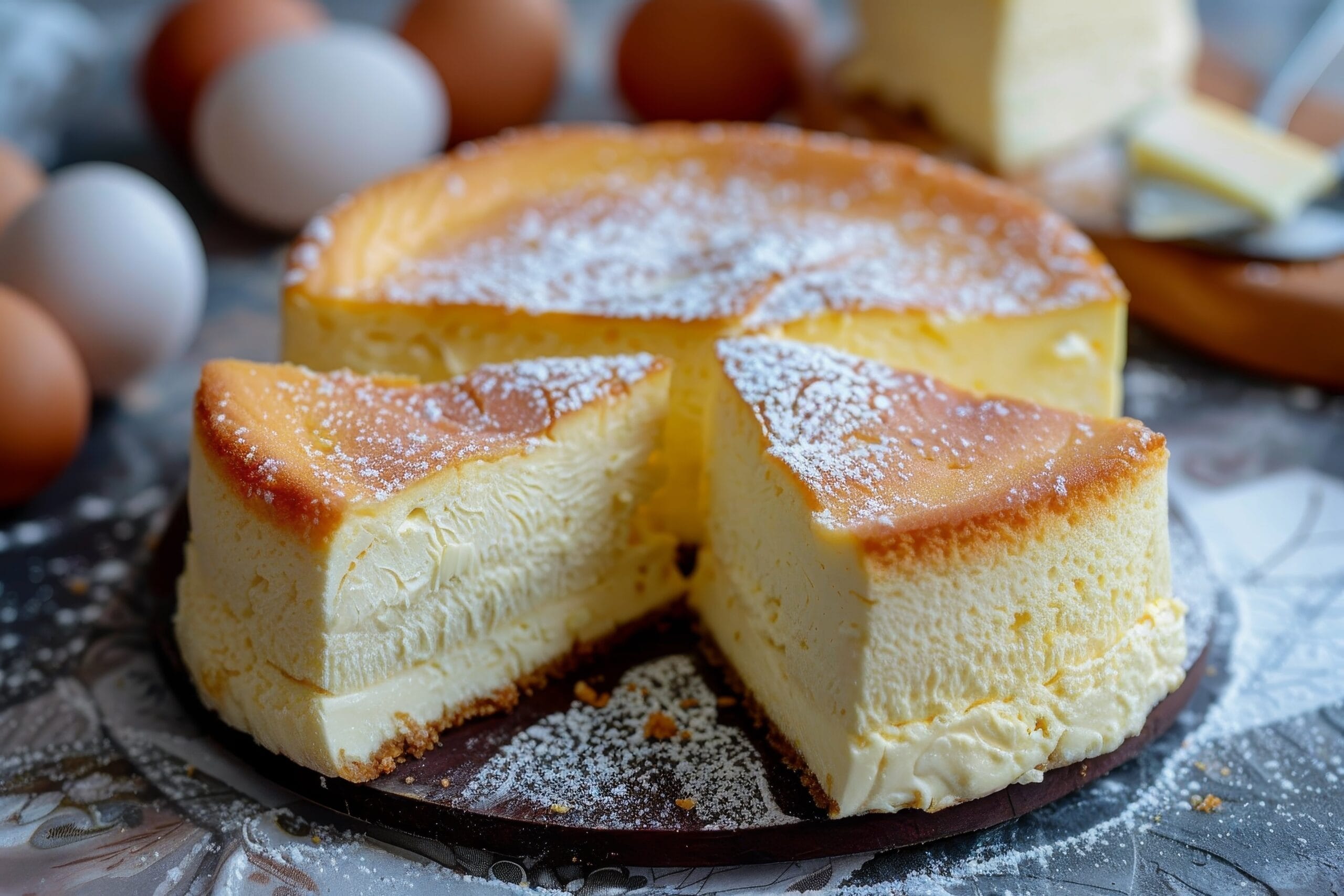 Torta allo yogurt iper cremosa e senza farina: fantastica