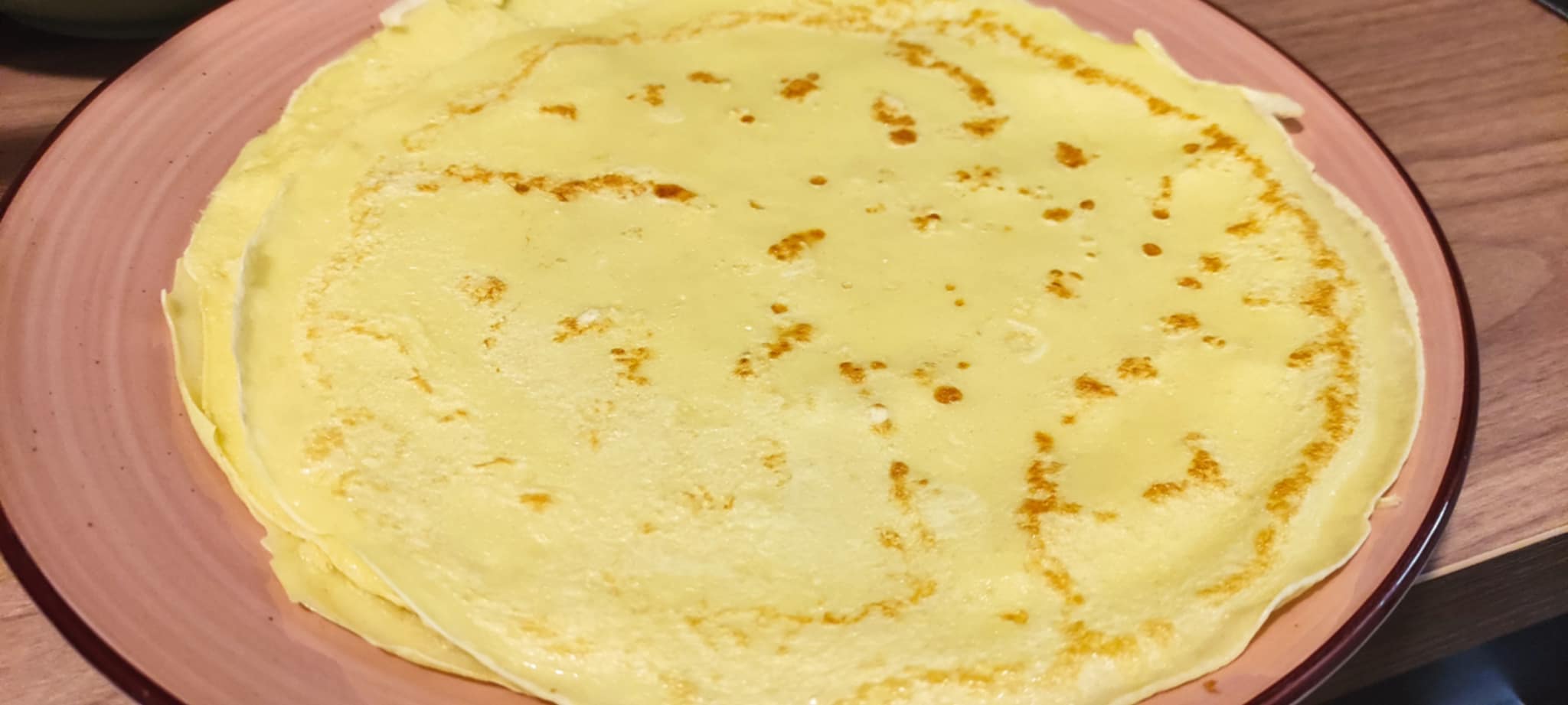 Crêpes senza burro e super elastiche per ricette dolci e salate