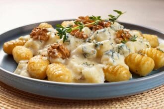 Gnocchetti gorgonzola e noci: un primo spettacolare